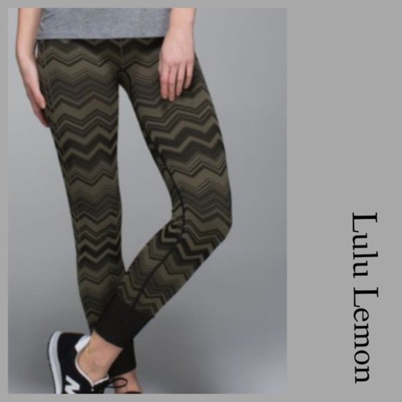 LULULEMON lemon fatigue zig zag Ebb to the… - Picture 1 of 5